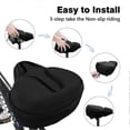 thumbnail image 2 of Bike Cushion - Bike Cover for Bicycle and Exercise Bike, for , Cruiser, Stationary Bike Seats, 2 of 5