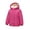 Hot Pink, variant on Kogui Rain Jacket Girls Girls Fleece Lined Jacket Warm Windproof Hooded Zip Up Kids Winter Coat with Pockets Sizes 1-14Y (Hot Pink,11-12 Years)