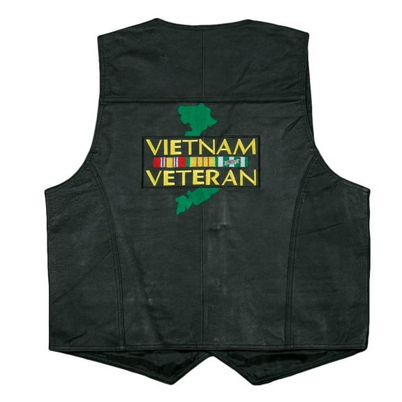 U.S. Vietnam Veteran Leather Vest