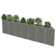 thumbnail image 3 of vidaXL Gabion Wall Galvanised Steel 450x30x100 cm, 3 of 5