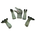 thumbnail image 4 of 5 marionetas de dedo con cabezas de animales, juguetes para dedos, rellenos de piñatas, decoraciones. hadrosaurio, 4 of 9