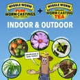 thumbnail image 7 of WIGGLE WORM Soil Builder Earthworm Castings Organic Fertilizer (15 lb) and WIGGLE WORM Castings Tea (8 Oz), 7 of 7