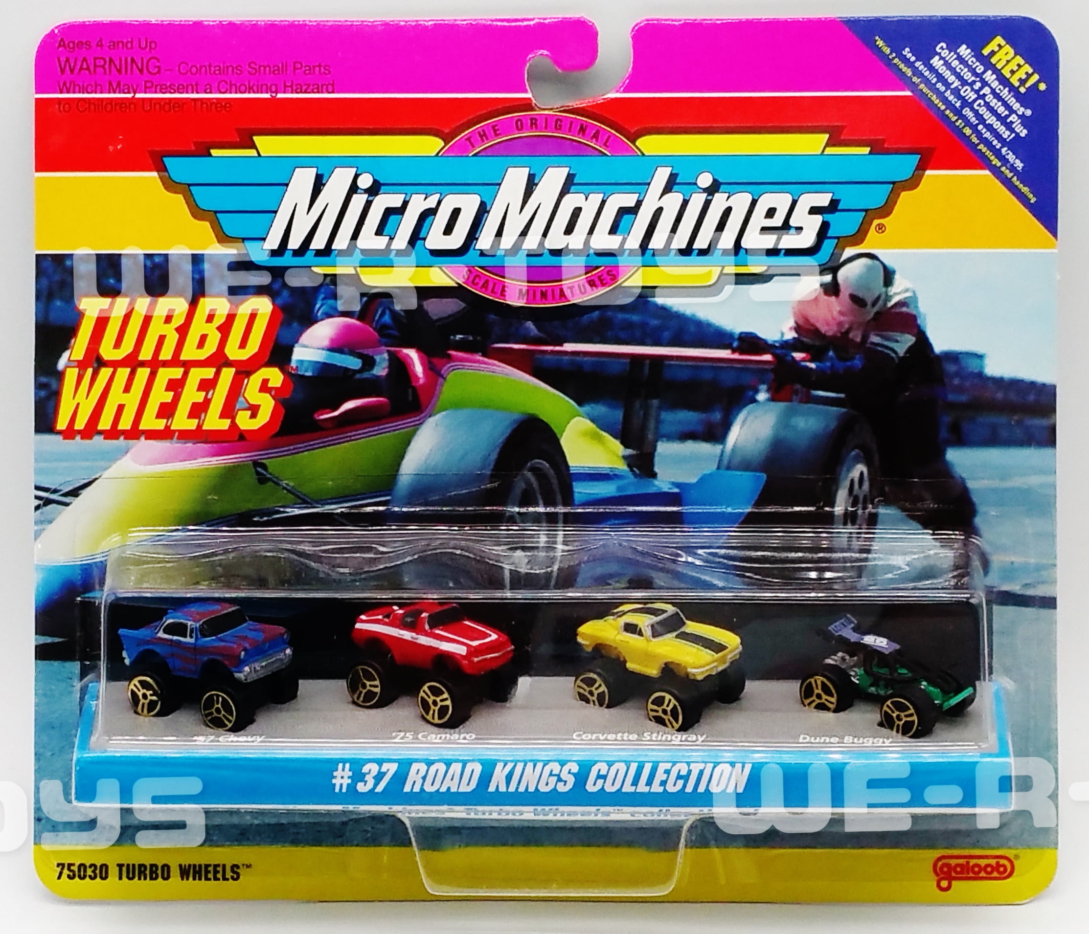 Micro Machines Turbo Wheels 37 Road Kings Collection Galoob 1993 NEW