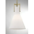 thumbnail image 4 of 4661-AN-MO-Norwell Lighting-Izel - 1 Light Pendant-20 Inches Tall and 12 Inches Wide-Antique Brass Finish, 4 of 7