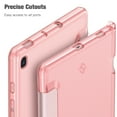 thumbnail image 5 of Fintie SlimShell Case for Samsung Galaxy Tab S6 Lite 10.4 Inch 2024/2022/2020 with S Pen Holder, Lightweight Stand Translucent Frosted Back Cover, Auto Wake/Sleep, Rose Gold, 5 of 8