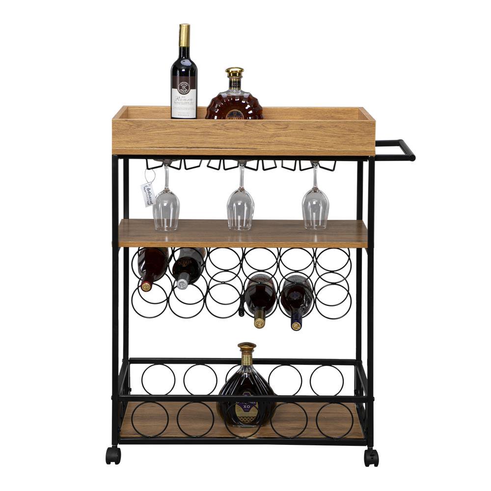 3 tier wine rack
