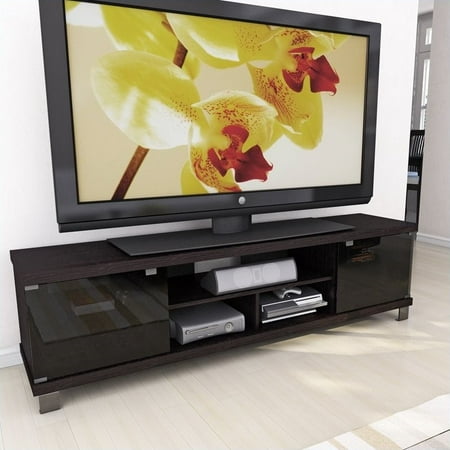 Corliving Holland 71 Extra Wide Tv Stand In Ravenwood Black