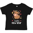 thumbnail image 3 of Inktastic Happy New Year Cute Ox Boys or Girls Toddler T-Shirt, 3 of 5
