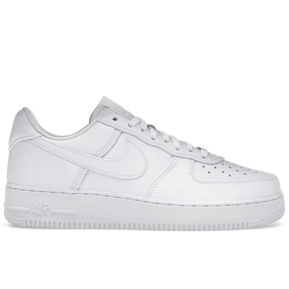 Nike Men's Air Force 1 Low Retro Premium Triple White Shoes, from StockX