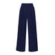 thumbnail image 1 of Pantalones PRETTYGARDEN de Pierna Ancha, Azul Marino, Talla Grande, Cintura Alta, con Bolsillos, 1 of 9