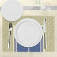 thumbnail image 3 of Ambesonne Moroccan Place Mats Set of 4, Persian Ottoman Culture, Standard Size, Blue Beige, 3 of 6