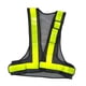 thumbnail image 2 of Chaleco reflectante deportivo, ropa reflectante de advertencia nocturna, bandas reflectantes para ciclismo., 2 of 9