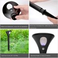thumbnail image 4 of Luz solar para exteriores con sensor de movimiento a prueba de agua IP65, luces para exteriores con energía solar Luz de seguridad regulable inalámbrica Foco solar LED para jardín Camino Patio Patio Entrada de entrada Zhivalor WXOTTO-SYJ-1277, 4 of 5