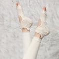 thumbnail image 2 of Women Half Toe Ballet Yoga Socks Non-Slip Peep Toe Anti-Slip Pilates Ankle Grip Fitness Five Fingers Sport Socks, 2 of 15