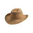 thumbnail image 1 of Top Headwear Outback Toyo Cowboy Hat Brown, 1 of 2