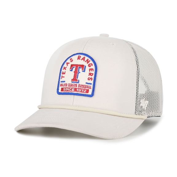 Men's '47 Cream Texas Rangers Gravestone Adjustable Trucker Hat