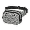 thumbnail image 2 of Balery Wild Animal Leopard Print Mochila Cinturón para Mujeres y Hombres, Bolsa de Cintura Impermeable de Doble Capa con Correa, 2 of 9