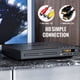 thumbnail image 1 of Reproductor de DVD y vídeo para TV con HDMI, reproductor de CD para estéreo doméstico, incluidos cables HDMI y RCA, 1 of 4
