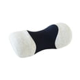 thumbnail image 4 of Almohada cervical portátil y ergonómica para hombres y mujeres. Azul y gris, 4 of 9