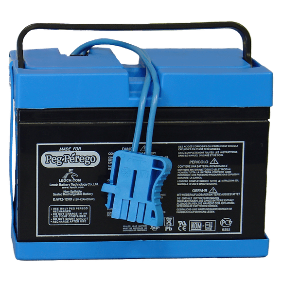 Official Peg Perego 12-Volt Rechargeable Battery
