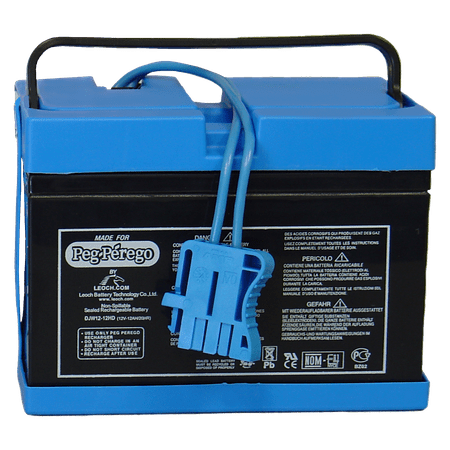 Official Peg Perego 12-Volt Rechargeable Battery