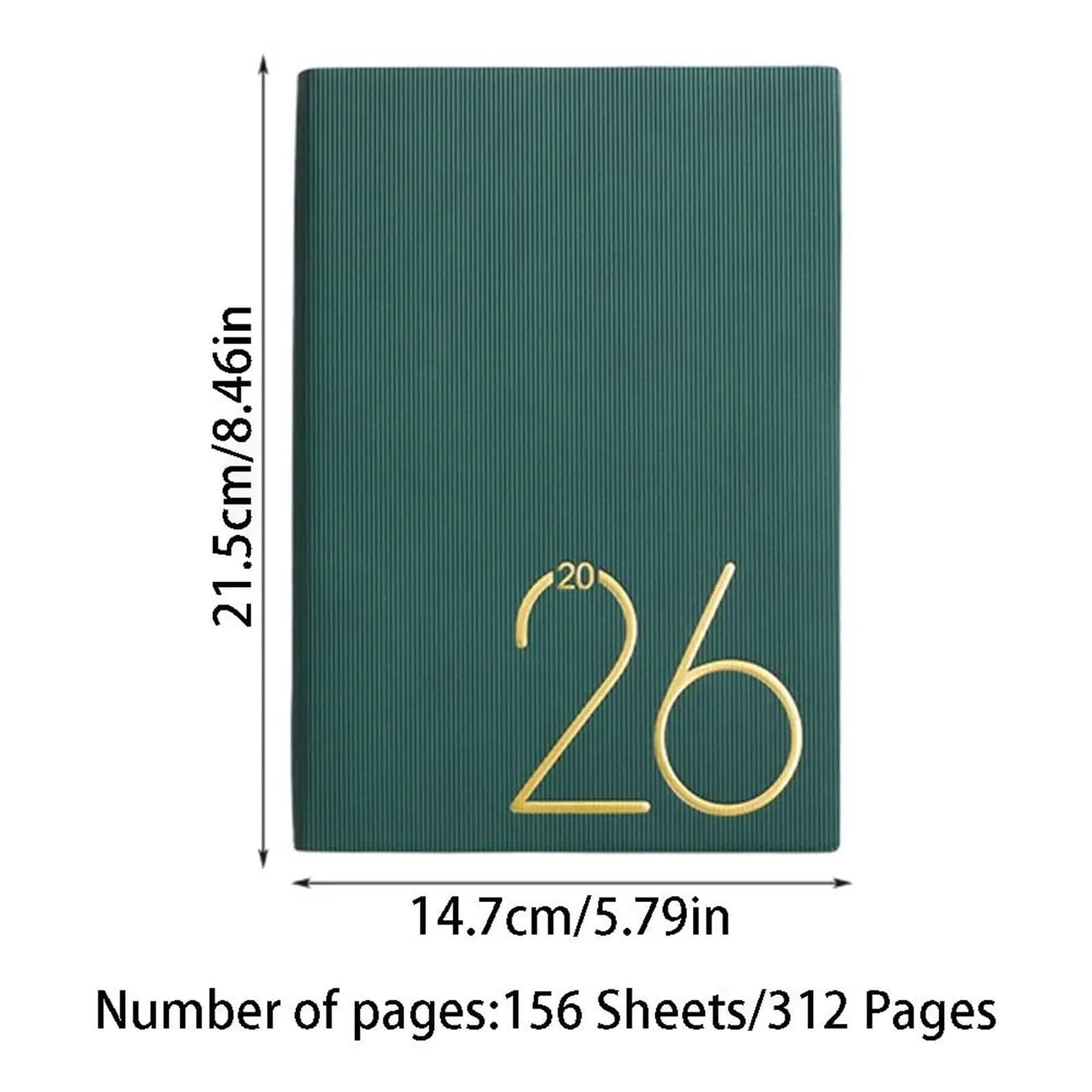 2026 Planner: A Monthly, Weekly & Daily Planner Notebook | 8.5" x 5.8" | Hardcover To-Do List Organizer, Planning Your Success, Start Anytime, Achieve Productivity Goals