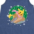 thumbnail image 3 of Pokémon - Pikachu Sled - Youth Girls A-line Dress, 3 of 5