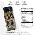 thumbnail image 6 of Pride of India - PACK of 6 - Kitchari Spice Seasoning – Made with Authentic Indian Spices – Good for Health Cleanse & Diet – Easy to Use – 2 oz. Small Dual Sifter Bottle, 6 of 6