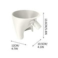 thumbnail image 2 of Flour Funnel for Kitchen Aid Stand Mixer Attachment, Bowl Lift for Egg Liquid and Both Flour, Tilt-Head Stand Mixer, Enables Guided Pouring, Easy to Use and Clean(White), 2 of 7
