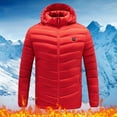 thumbnail image 2 of Vedolay Parkas for Women Cold Weather Outwear Thicken Parka Jacket Red,L, 2 of 3