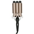 thumbnail image 3 of Rizador de pelo de 3 barriles, rizador de pelo ajustable, herramienta para peinar el cabello, 3 of 15