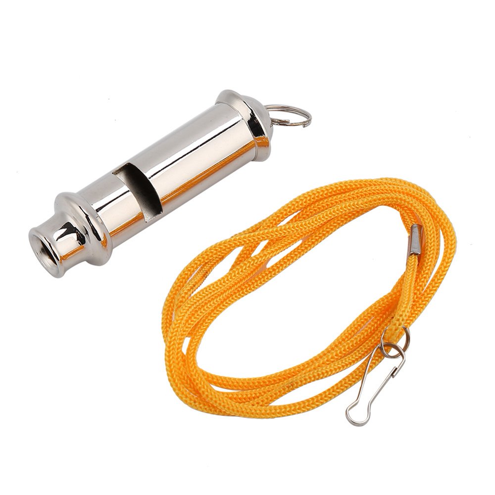 Mgaxyff Metal Whistle Emergency School Gym Camping Hiking Outdoor