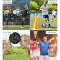 thumbnail image 3 of Barocity Iridescent Soccer Balls Set of 4 – Black, Gold, Silver and White Official Match Ball with Reflective Hex Pattern, Sport Soccer Balls for Indoor Outdoor Training and Practice Games - Size 4, 3 of 7