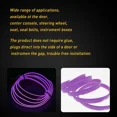 thumbnail image 6 of 6.5Ft Purple Car Interior Atmosphere Strip Wire Light Led Decor Lamp Accessories, 6 of 6