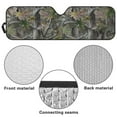 thumbnail image 6 of Uorisanigo Windshield Sun Shade Car Sunshade for Jeep Wrangler, Compass, Gladiator & Renegade,Camo Hunting Print Sun Shade Windshield Cover for Jeep,UV Ray & Heat Block, 6 of 7