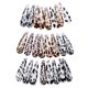 thumbnail image 4 of 24 piezas de leopardo clips de pelo clip duckbill clip para peluquería, 4 of 7