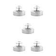 thumbnail image 1 of Decodeary Round Sandwich Easy To Clean Non-Stick Durable Eco-Friendly Sandwich Maker silver 5Set, 1 of 6