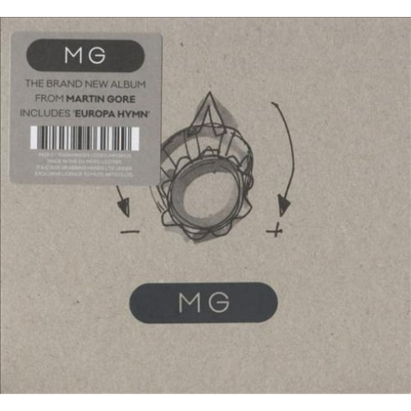Martin Gore/MG (Martin Gore) MG [Slipcase] CD