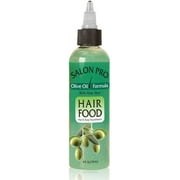 Salon Pro Hair Food, Olive Oil Formula With Aloa Vera 4 oz - (Pack of 2)