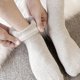 thumbnail image 5 of RV 5 pares de calcetines cálidos de invierno para hombre más calcetines de felpa de rizo engrosados ​​de lana polar para hombre tubo medio superior alto otoño e invierno color sólido negocios (talla ú, 5 of 5