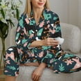 thumbnail image 4 of Wukai Rottweiler Print Women's Pajama Set - Soft Long Sleeve Sleepwear for Comfort and Style-Medium, 4 of 9