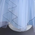 thumbnail image 6 of Diufon Puffy Princess Dress for 5-14 Years Girl Lace Mesh Layered Rompers Skirt Birthday Middle-Age Dresses (5-6 Years, Sky Blue), 6 of 9