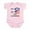 Petal Pink, variant on CafePress - Half Scottish Half American Body Suit - Baby Light Bodysuit, Size Newborn - 24 Months