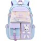 thumbnail image 1 of Bunny Backpack, Kawaii Bunny Backpack for Girls, Large Capacity Waterproof Kawaii Bookbag for Grades 1-6 (Blue, Large), 1 of 5