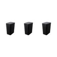 thumbnail image 4 of Baohd 1/2/3 Slim Trash Can - Easily Fit In Gap Simple And Classic Modern PP Rectangular Trash Bathroom Black S 3PCS, 4 of 6