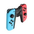 thumbnail image 3 of Joy-Con Charging Grip for Switch/Switch OLED, Comfort Joycon Grip Controllers Portable V-Shaped Handle with 3.3Ft USB-C Cable, 3 of 5