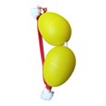 thumbnail image 3 of Hand Shaker Sand Balls Pequeño instrumento musical Huevos musicales Portable Handheld Durable Drum Ball para juegos KTV Conciertos Enseñanza Amarillo, 3 of 8