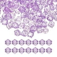thumbnail image 1 of Uxcell Cuentas de Cubo Facetado de Acrílico de 8 mm, 300 Pcs Cuentas de Diamante para Hacer Joyas, Lavanda, 1 of 6