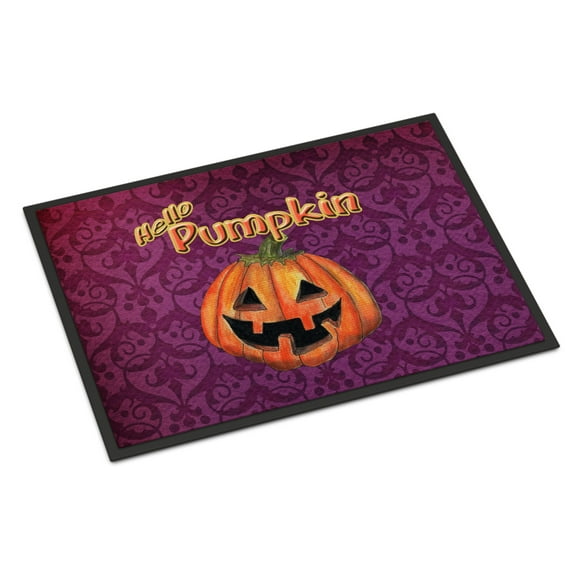 Hello Pumpkin Halloween Door Mat Doormat