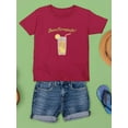 thumbnail image 3 of Buon Ferragosto Cool Drink T-Shirt Juniors -Image by Shutterstock,  x-Large, 3 of 4
